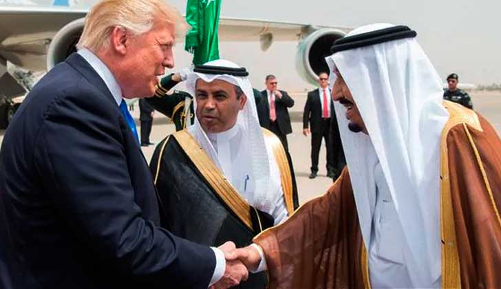 Trump pidió a los líderes árabes y musulmanes unirse contra el terrorismo, y aislar a Irán.