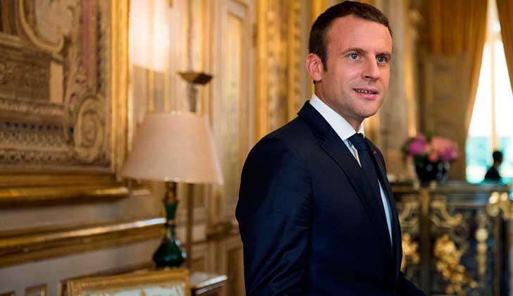 Macron dice que Francia ya no considera la salida de Al Assad una condición básica para la resolución del conflicto sirio. Foto: REuters