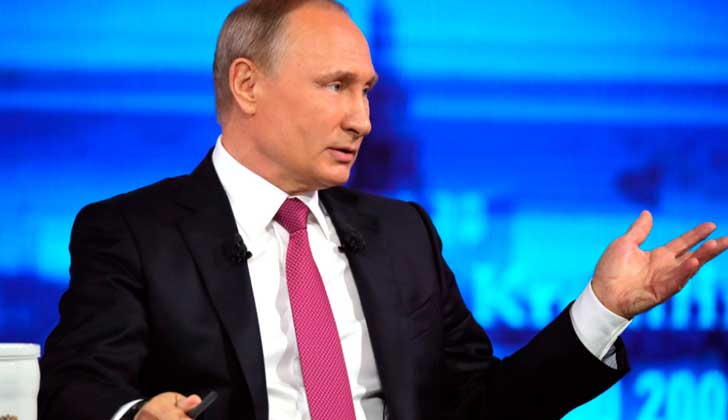 Putin compara a Comey con Snowden y le ofrece asilo en Rusia en caso de ser perseguido en EE.UU. Foto: Kremlin