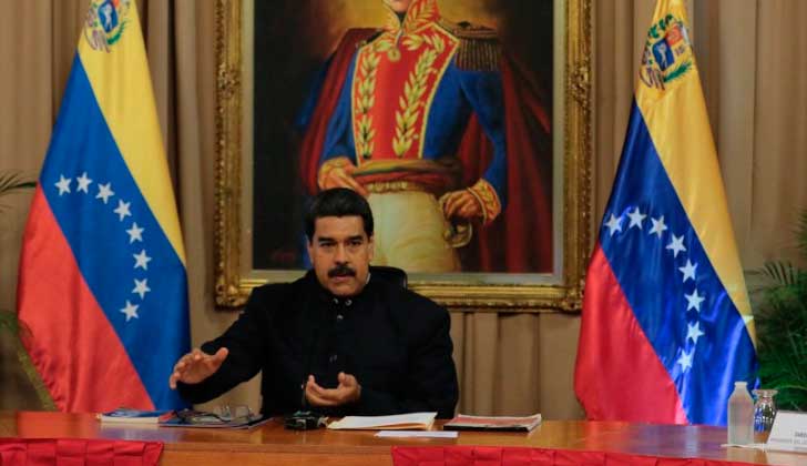 Maduro responde a las amenazas de EE.UU: "A nuestra Patria no le da órdenes ni la gobierna ningún gobierno extranjero". Foto: @PresidencialVen
