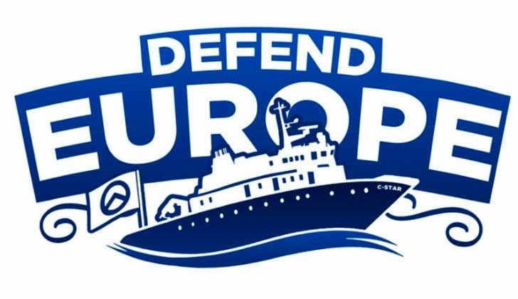 Denuncian a grupo ultraderechista que quiere abordar barcos de inmigrantes en el Mediterráneo para "defender Europa".