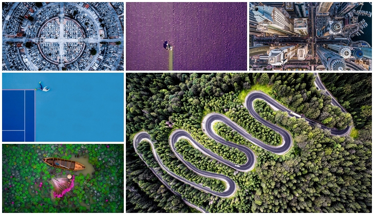 Las 12 mejores imágenes del Concurso Internacional de Fotografía tomada con drones.