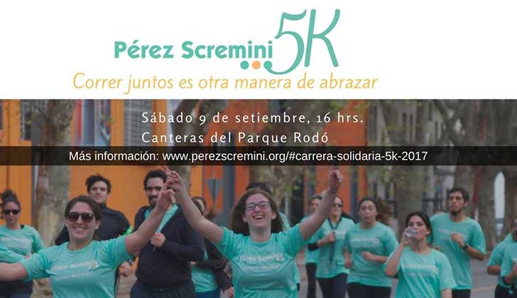 "¡Correr juntos es otra manera de abrazar!", se viene la segunda edición de la carrera 5K de la Pérez Scremini 