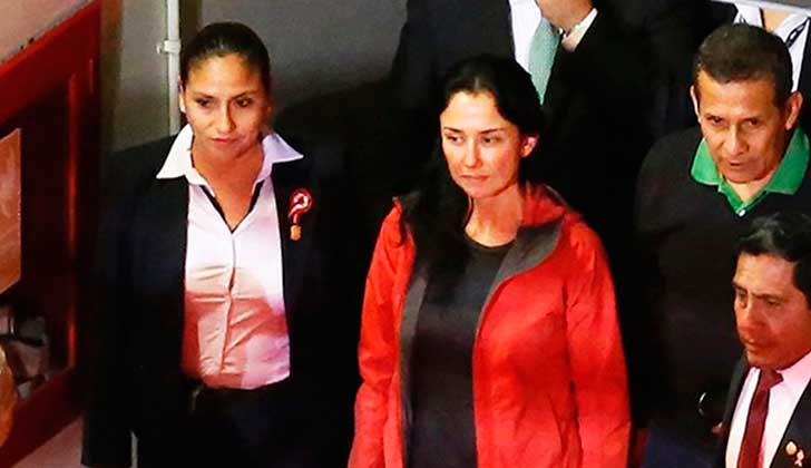 Niegan excarcelación a Humala y su esposa Nadine en Perú. Foto: El Comercio Perú