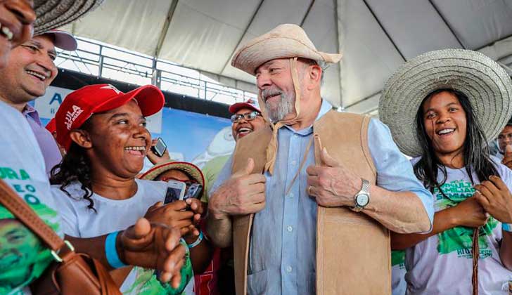 Lula da Silva: "La verdad es que no tenemos Gobierno, el que está no representa al pueblo brasileño". Foto: Prensa Lula