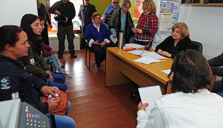 MVOTMA acordó con Intendencia de Río Negro mayor acceso a tierras para autoconstrucción y cooperativas. Foto: Presidencia