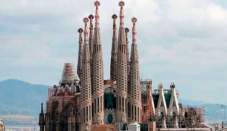 La Sagrada Familia era uno de los objetivos de la célula yihadista en Barcelona . Foto: Wikicommons