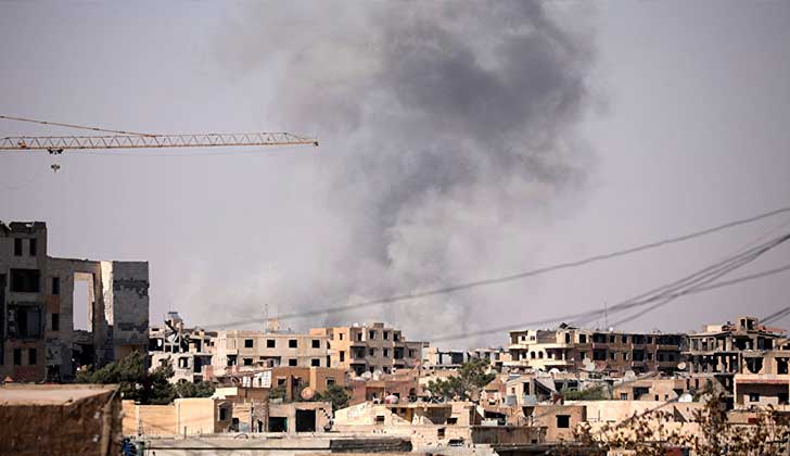 Al menos 78 civiles murieron tras un ataque de la coalición internacional en Siria. Foto: © REUTERS/ Rodi Said