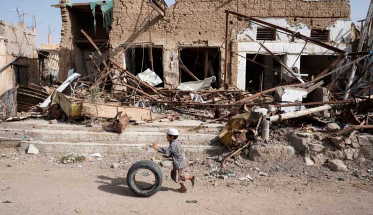 Yemen sufrió en la primera mitad de 2017 más ataques aéreos que en todo 2016.
