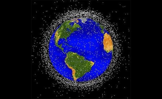 La mayoría de la basura espacial se encuentra en la trayectoria de la ISS. Foto: NASA