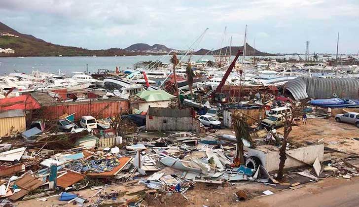 Barbuda quedó deshabitada por primera vez en tres siglos luego del paso del huracán Irma .