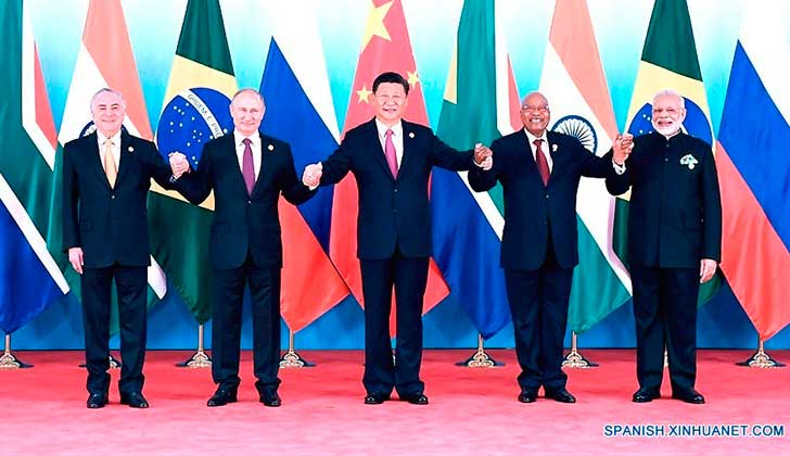 Los BRICS condenan la prueba nuclear de Corea del Norte, pero también las intervenciones militares y sanciones unilaterales. Foto: Xinhua/Zhang Duo