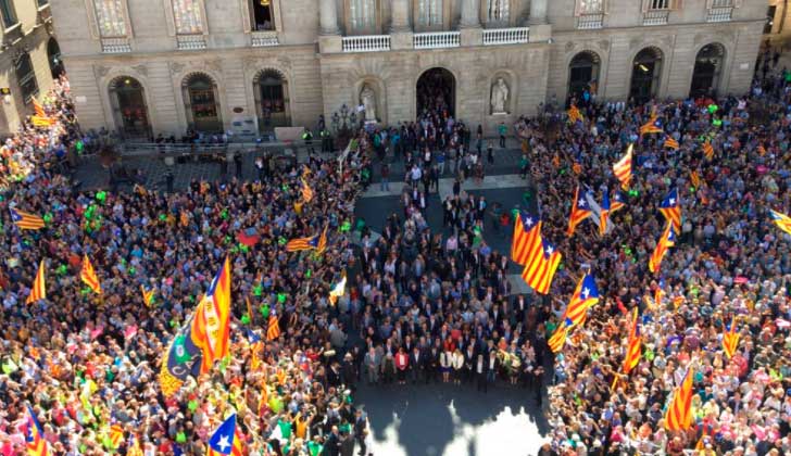 Puigdemont: “No subestiméis la fuerza del pueblo de Cataluña”.