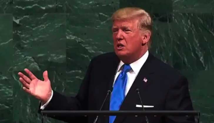 Trump ante la ONU: "No tendremos otra opción que destruir Corea del Norte". 
