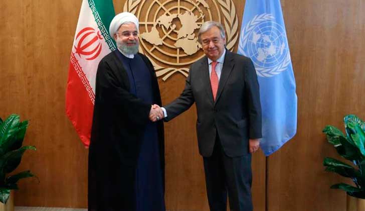Irán y la ONU piden apoyo mundial al acuerdo nuclear ante la advertencia de Trump de retirar a EE.UU.. Foto: HISPANTV