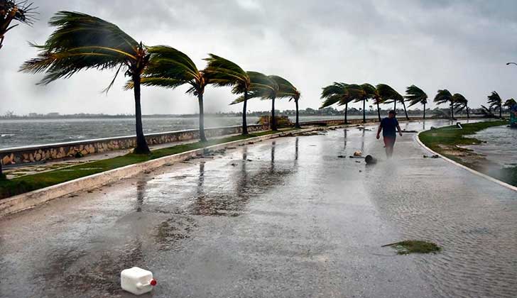 El huracán 'Irma' llegó a Florida donde 6 millones de personas han sido evacuadas. Foto: ADALBERTO ROQUE