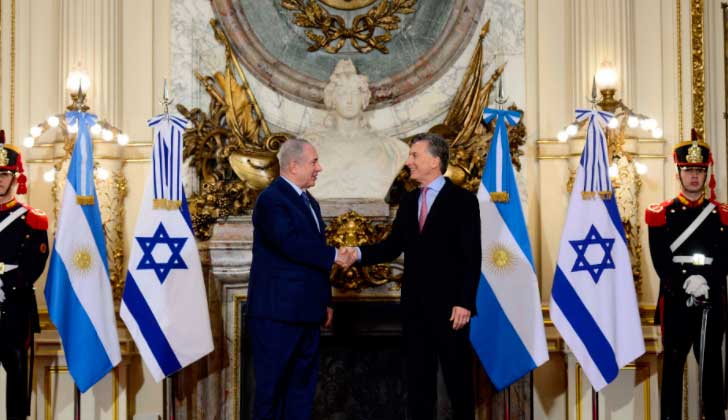 Macri se reunió con Netanyahu en Argentina. Foto: @MauricioMacri