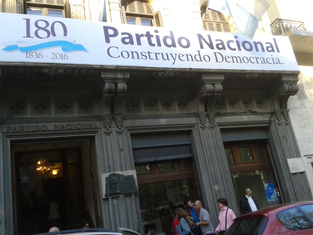 Casa Del Partido Nacional, en Ciudad Vieja. Foto: Carlos Loría - LARED21