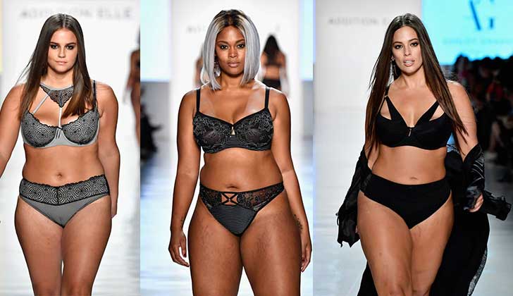 Las modelos "plus size" coparon la Semana de la Moda de Nueva York.