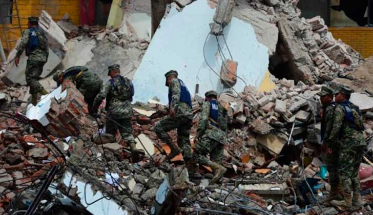 Terremoto en México: asciende a noventa el número de de víctimas mortales .