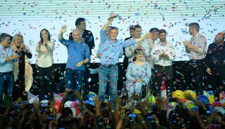 Cambiemos fue el gran ganador de las elecciones en Argentina. Foto: Notas