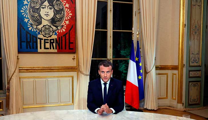 Macron anuncia que expulsará a todo extranjero irregular que cometa un delito.