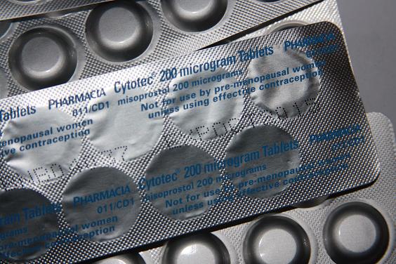 Misoprostol de la marca Cytotec, en tabletas de 200 microgramos. 