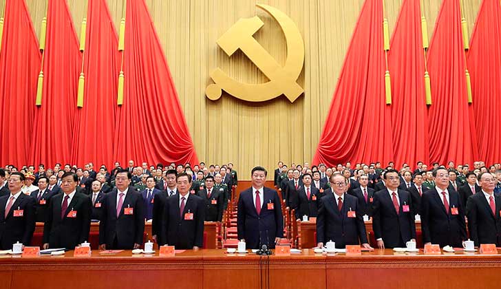 El pensamiento de Xi Jinping entra en los estatutos del Partido Comunista de China "como parte de guía de acción". Foto: Xinhua