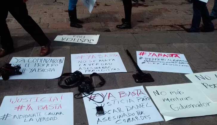 Otro periodista fue asesinado en México, el undécimo del año. Foto://voxpopulislp.com