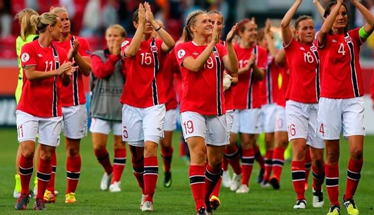 Noruega, el primer país que equipara los sueldos de las selecciones femenina y masculina de fútbol.