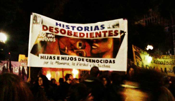 Hijas e hijos de represores argentinos se unieron para denunciar los crímenes de sus padres.