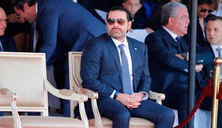 El primer ministro libanés deja su renuncia en suspenso.