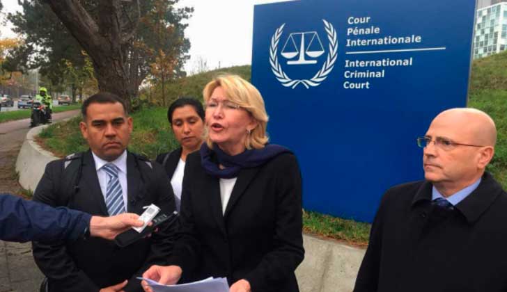 La exfiscal general de Venezuela denunció al Gobierno de Maduro ante la Corte Penal Internacional .