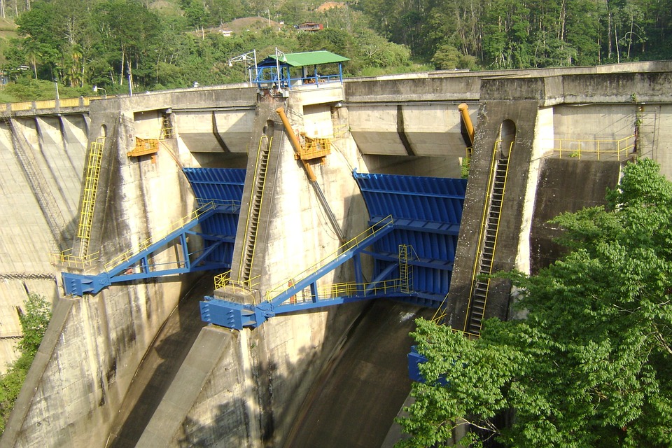 Planta hidroeléctrica de Cachi, en la provincia de Cartago, Costa Rica. Foto: Pixabay