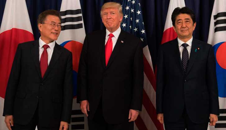 Tokio y Seúl apoyan la designación de Corea del Norte como país patrocinador del terrorismo.
