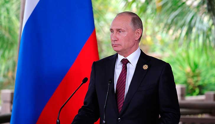 Putin volvió a rechazar la injerencia rusa en las elecciones de EE.UU.. Foto: Kremlin