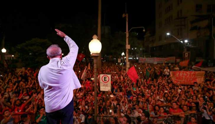 Lula inició su tercera gira del año de cara a las elecciones de 2018.