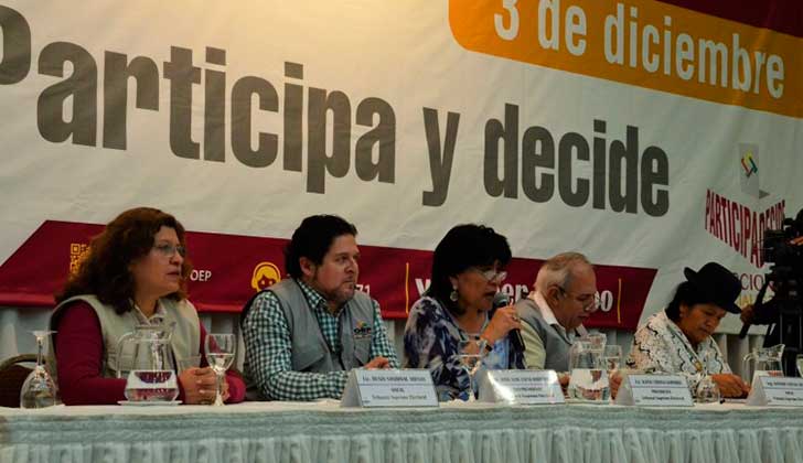 Bolivia eligió este domingo a sus autoridades judiciales.