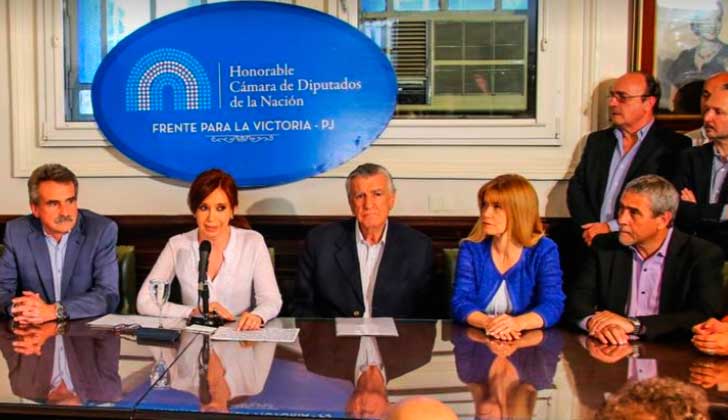 CFK: “Macri es el director de la orquesta, Bonadío ejecuta la partitura judicial”.