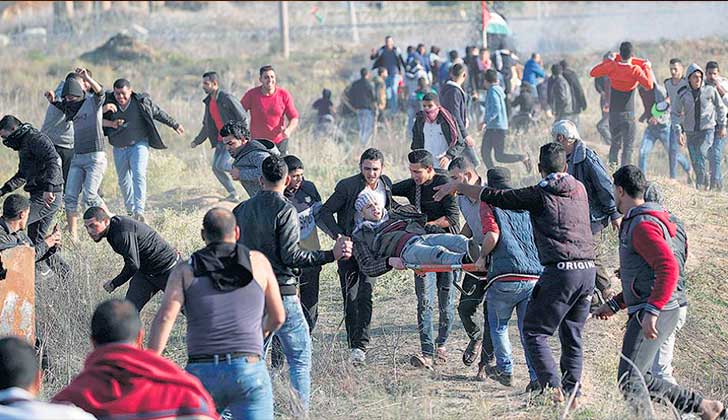 Cuatro muertos y cientos de heridos en Palestina tras el "Día de la ira" provocado por Trump.