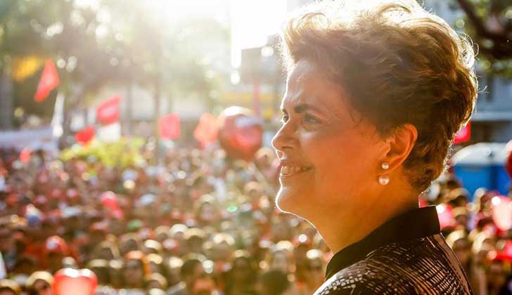Dilma Rousseff: "Que 2018 sea el año de la reconquista de la democracia". Foto: Facebook Dilma Rousseff