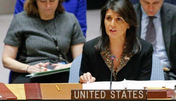 EE.UU. vetó resolución del Consejo de Seguridad de la ONU sobre Jerusalén.
