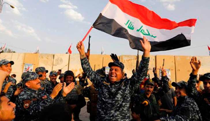 Irak anunció la derrota del Daesh "en todas las regiones del país".