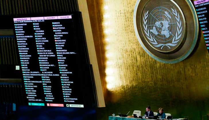 ONU aprobó, con 128 votos a favor, una resolución para que EE.UU. revierta su decisión sobre Jerusalén.