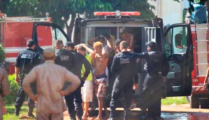 Un motín carcelario dejó 9 muertos, 14 heridos y  77 prófugos en Brasil.