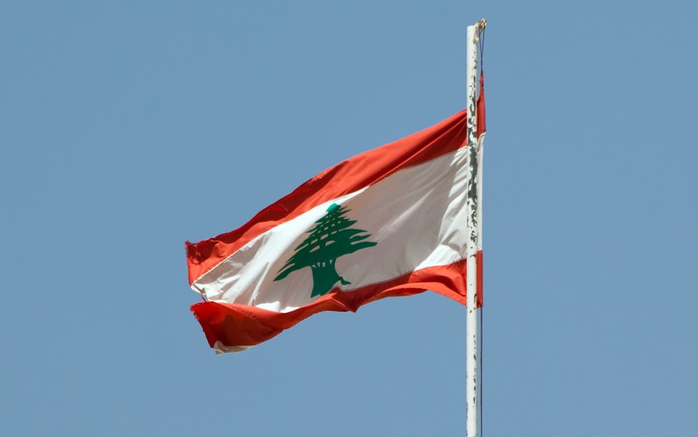 Bandera de el Líbano. Foto: Eusebius@Commons / Flickr