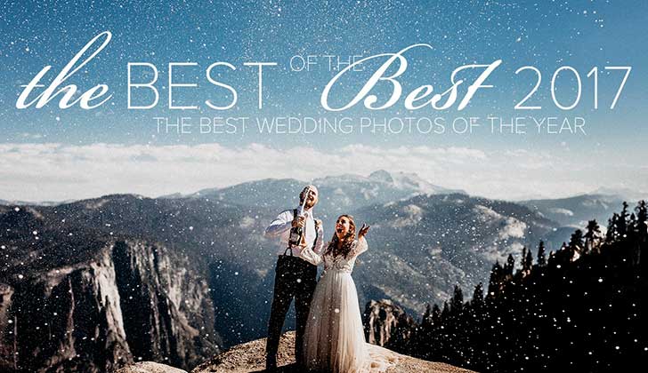 Las 50 mejores fotos de boda del 2017.