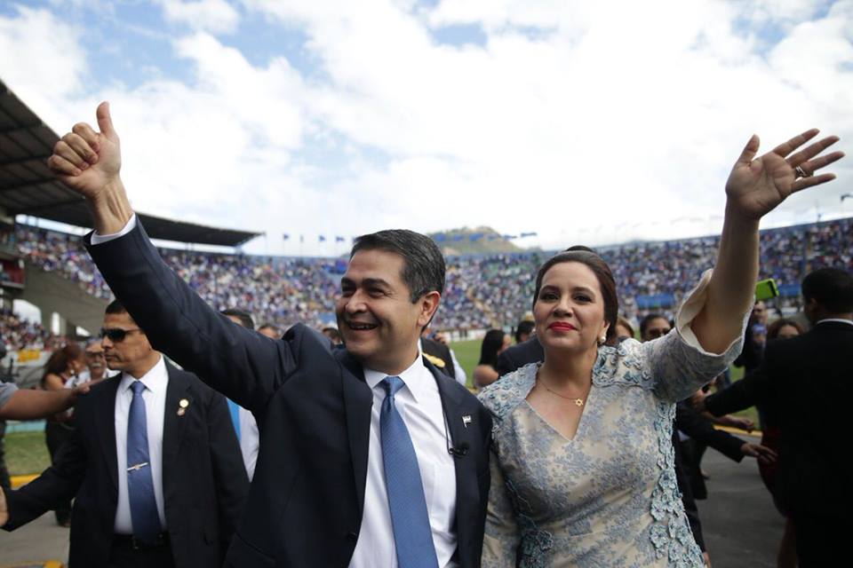 Foto: Facebook Juan Orlando Hernández