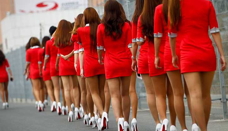 La Fórmula 1 elimina la figura de las azafatas por sexista.