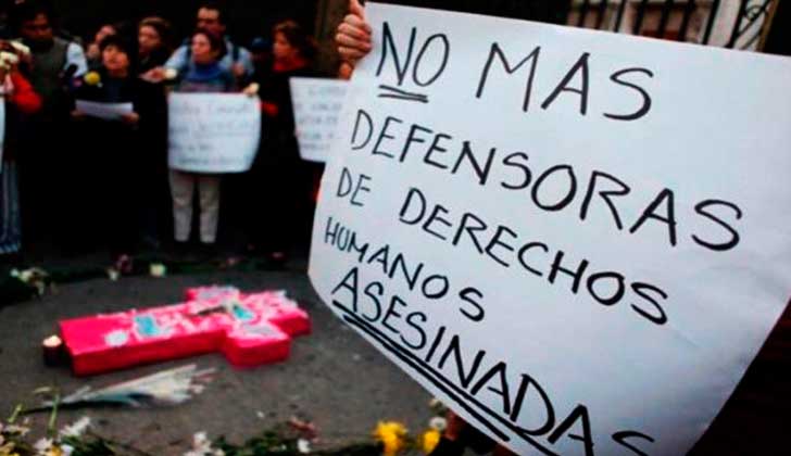Líderes sociales siguen siendo asesinados en Colombia .